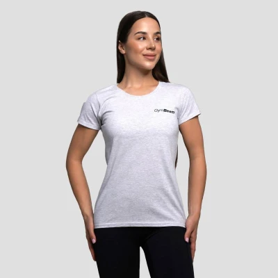GymBeam Dámské triko Basic Heather Grey