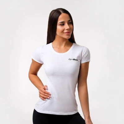 GymBeam Dámske tričko Basic White LEN M (VÝPREDAJ) GymBeam Dámske tričko Basic White LEN M (VÝPREDAJ)