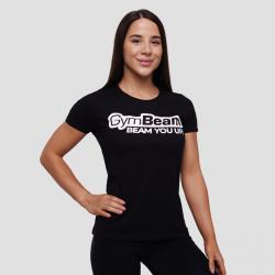 GymBeam Dámské Tričko Beam Black GymBeam Dámské Tričko Beam Black