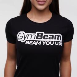 GymBeam Dámske Tričko Beam Black
