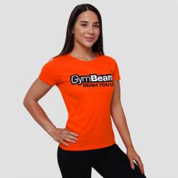 GymBeam Dámské Tričko Beam Orange