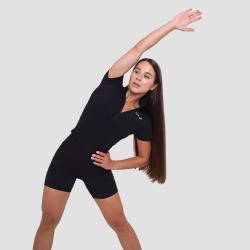 GymBeam Dámské triko Cropped Ignite Black