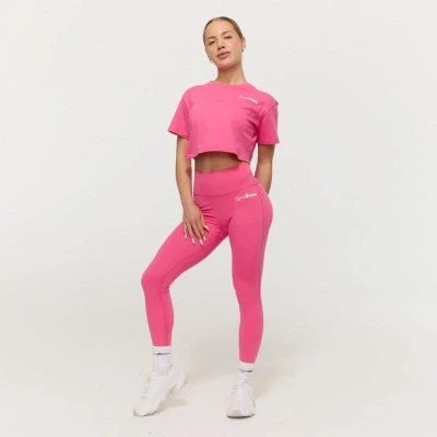 GymBeam Limitless Dragonfruit dámské tričko Cropped