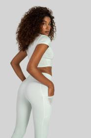 STRIX Dámské tričko Essential CropTop Moon Grey
