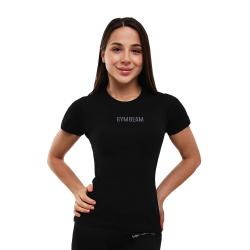 GymBeam Dámské tričko FIT Black