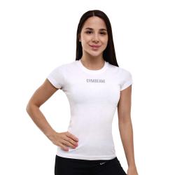 GymBeam Dámské tričko FIT White