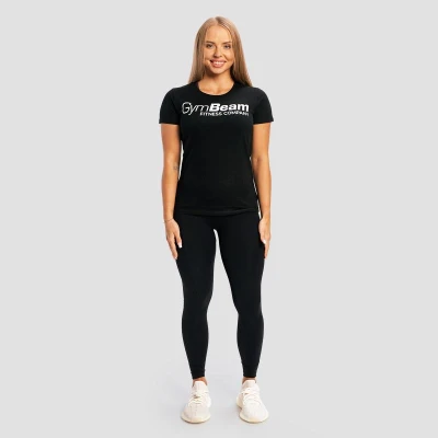 GymBeam Dámské tričko Fitness Black