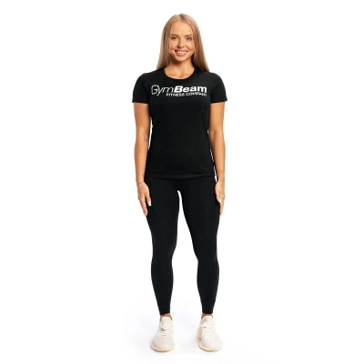 GymBeam Dámské tričko Fitness Black