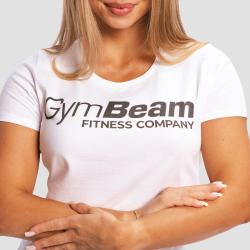 GymBeam Dámské tričko Fitness White