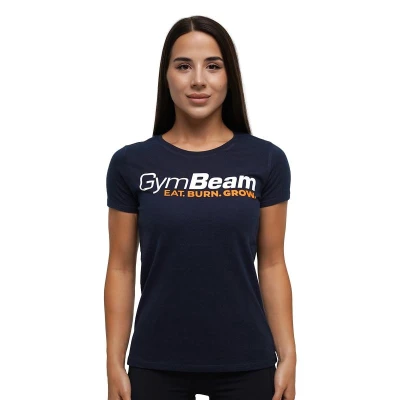 GymBeam Grow Navy dámské tričko