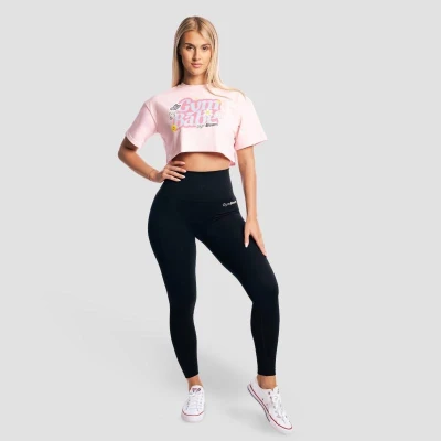 GymBeam GymBabe Cherrybloom růžové dámské tričko