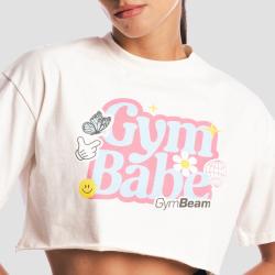 GymBeam Dámske tričko GymBabe Cream
