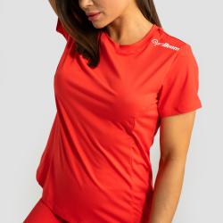 GymBeam Dámske športové tričko Limitless Hot Red