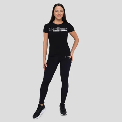 GymBeam Pure Ambition Black dámské tričko