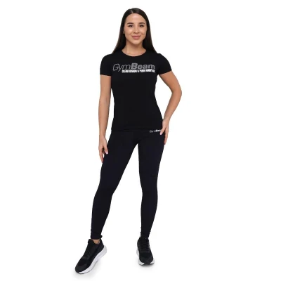 GymBeam Pure Ambition Black dámské tričko