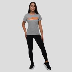 GymBeam Dámske tričko Stronger Together Grey
