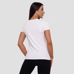 GymBeam Dámske tričko Stronger Together White
