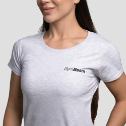 GymBeam Dámské triko Basic Heather Grey