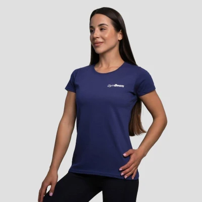 GymBeam Basic Navy Blue dámské tričko