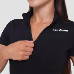 GymBeam Dámské triko Cropped Ignite Black
