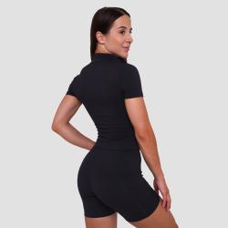 GymBeam Dámské triko Cropped Ignite Black