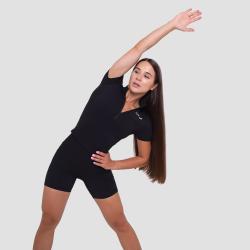 GymBeam Dámské triko Cropped Ignite Black