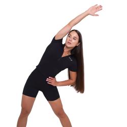 GymBeam Dámské triko Cropped Ignite Black