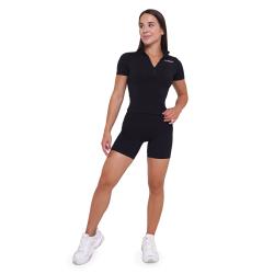 GymBeam Dámské triko Cropped Ignite Black