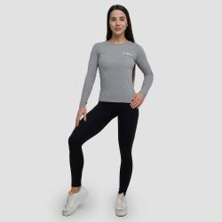 GymBeam Dámské triko s dlouhým rukávem Basic Grey