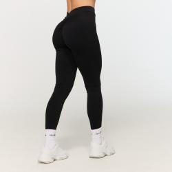 GymBeam Dámské V-back legíny Fierce Black