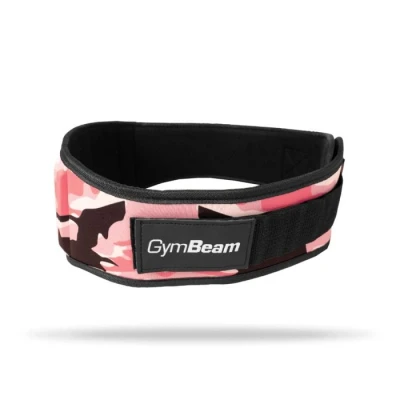 GymBeam Dámský fitness opasek Pink Camo GymBeam Dámský fitness opasek Pink Camo