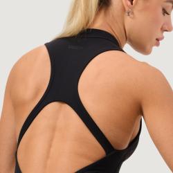 GymBeam Dámsky overal Zip-Up NEO Black