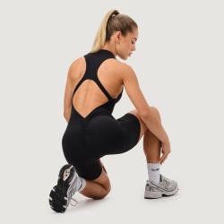 GymBeam Dámsky overal Zip-Up NEO Black