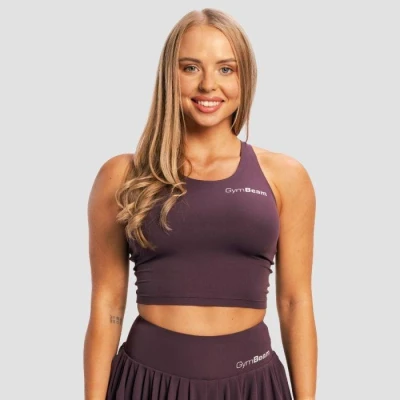 GymBeam Dámský sportovní top BEAT Berrywood GymBeam Dámský sportovní top BEAT Berrywood