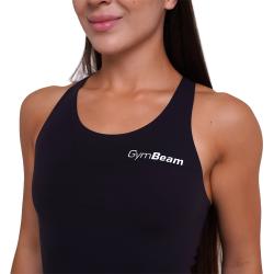 GymBeam Dámský sportovní top BEAT Black