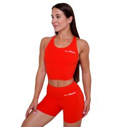 GymBeam Dámský sportovní top BEAT Tangerine