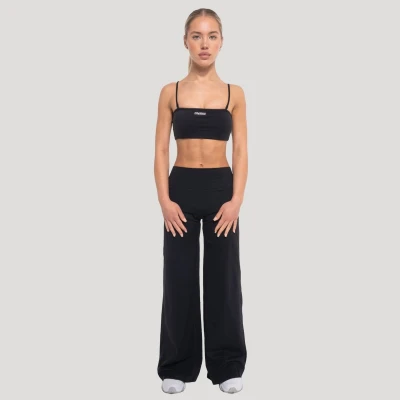 GymBeam Dámský sportovní top Flow Black