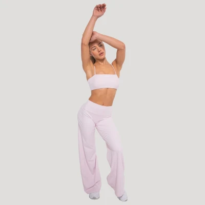 GymBeam Dámský sportovní top Flow Blush