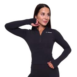 GymBeam Dámský sportovní top Ignite Black