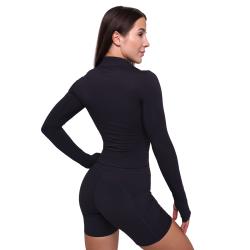 GymBeam Dámský sportovní top Ignite Black