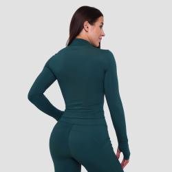 GymBeam Dámsky športový top Ignite Dark Green