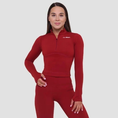 GymBeam Dámský sportovní top Ignite Dark Red GymBeam Dámský sportovní top Ignite Dark Red