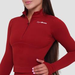 GymBeam Dámský sportovní top Ignite Dark Red