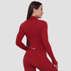 GymBeam Dámský sportovní top Ignite Dark Red
