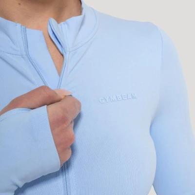 GymBeam Dámský sportovní top Luma Baby Blue