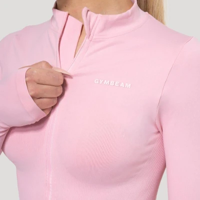GymBeam Dámsky športový top Luma Baby Pink