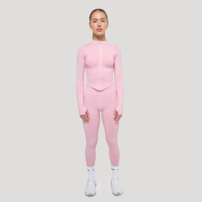 GymBeam Dámsky športový top Luma Baby Pink