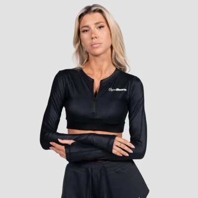GymBeam Dámský sportovní top Prime Black GymBeam Dámský sportovní top Prime Black