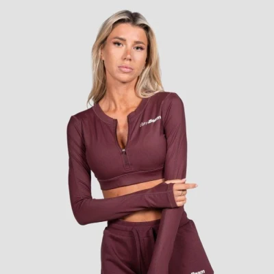 GymBeam Dámský sportovní top Prime Fig