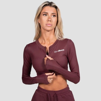 GymBeam Dámský sportovní top Prime Fig